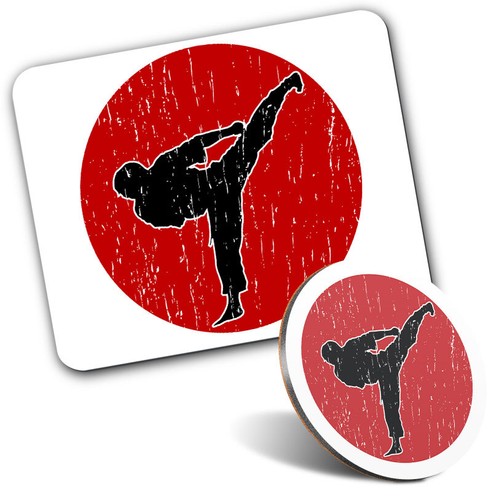 Mouse mat 1 round coaster - 1,